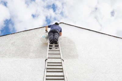Peinture extérieure à Saint-Abraham — façades et ravalement